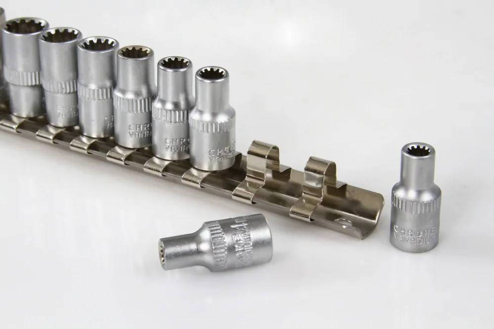 MAR-POL M66419 Nástrčné kľúče SPLINE 1/4" 4-14mm 13ks