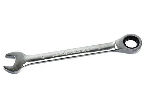 GEKO G10340 SADA KĽÚČOV 8-19mm OČKOPLOCHÉ KĽÚČE s račňou 7ks CrV