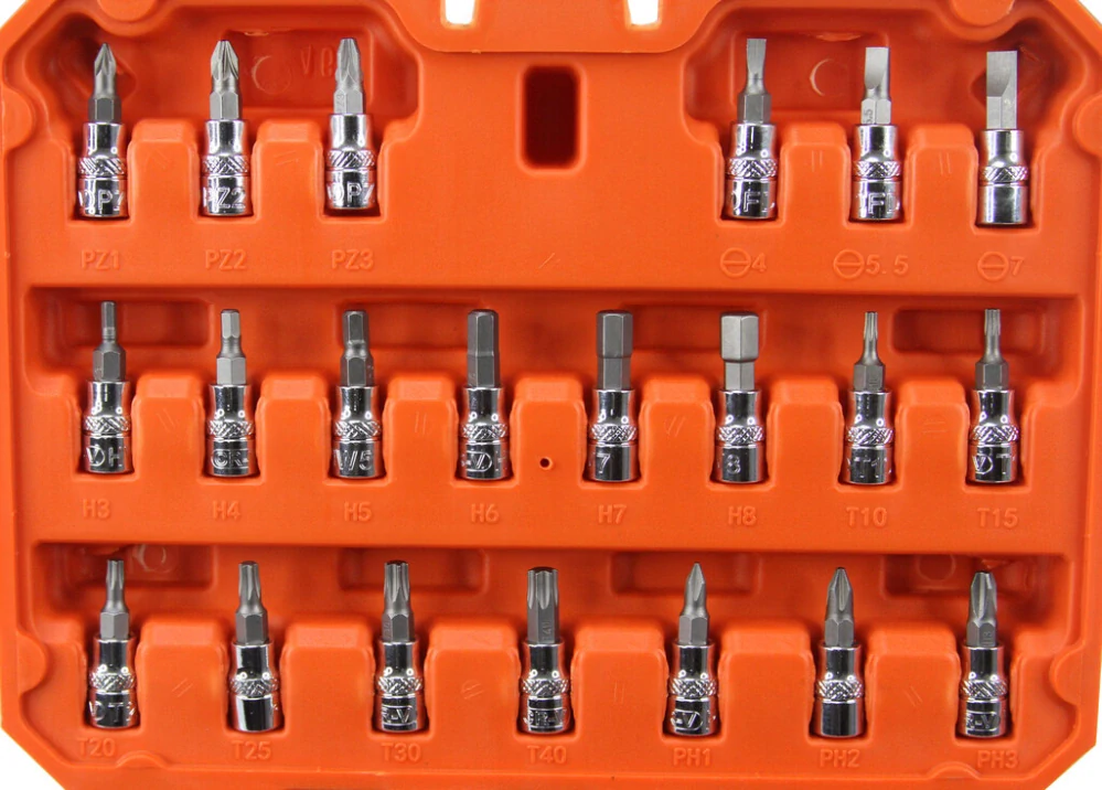 BJC B58227 Gola sada 46 dielna nástrčné kľúče račňa bity 1/4"