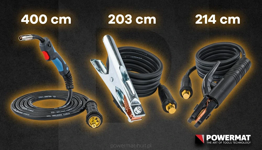 POWERMAT PM-IMGTS-250L INVERTOROVÁ ZVÁRAČKA INVERTOR MIG MAG MMA TIG 250A Synergy