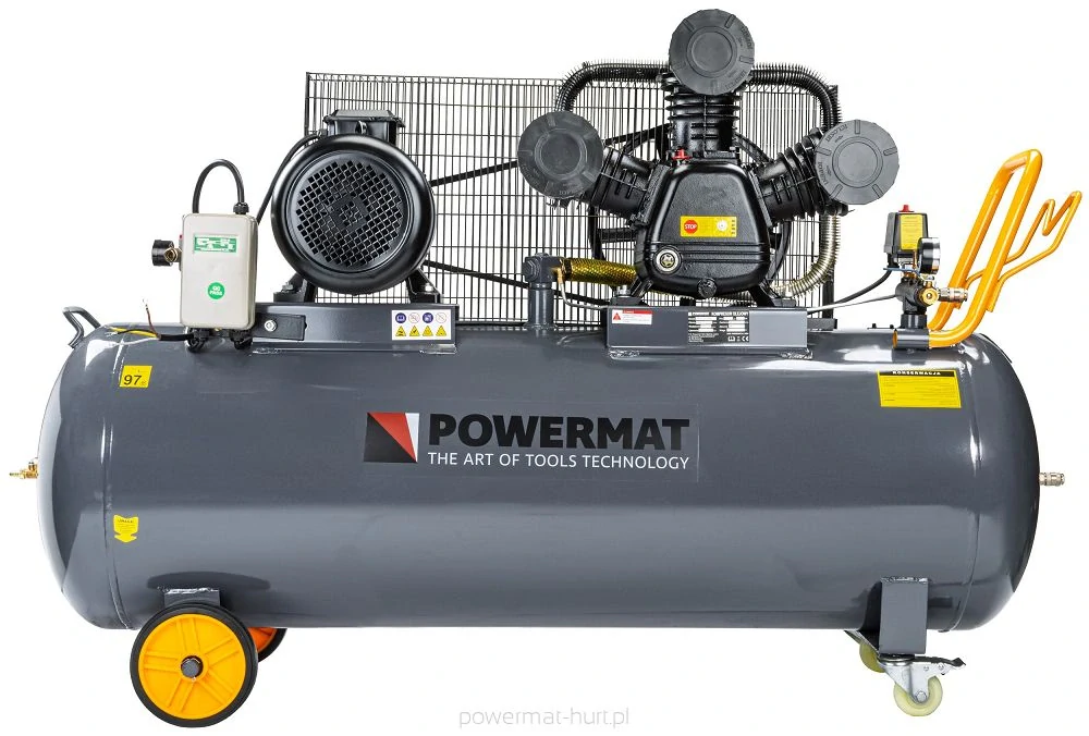 POWERMAT PM-KO-300T-400V Bezolejový kompresor 300 l/min 9kW 8 bar