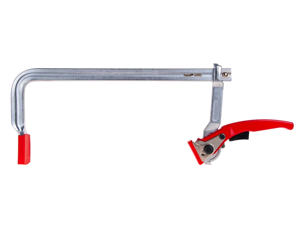 GEKO T00584 Kovaná račňová svorka zverák  typu F 250x100 mm 