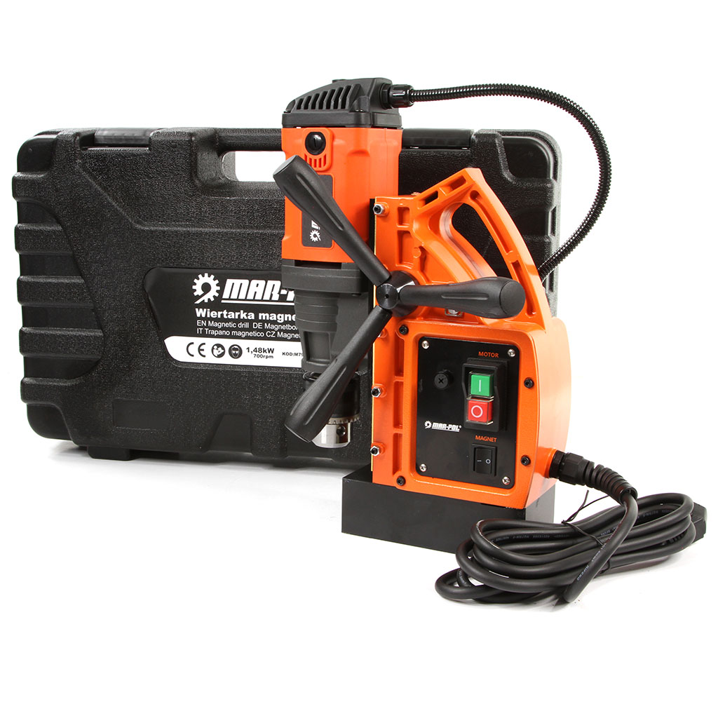 MAR-POL M79221 Stojanová magnetická vŕtačka 1480W 11500N