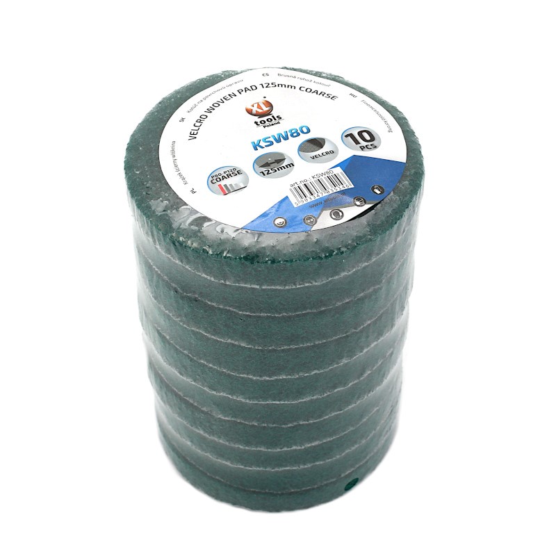 Irma WLK91 Brúsny kotúč z netkanej textílie 125 mm 80-120 COARSE 10ks