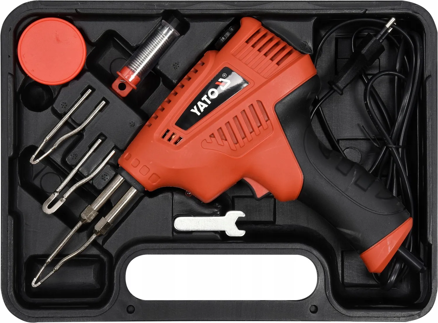 YATO YT-82451 200W Elektrická spájkovačka LED spájka spájkovacia pištoľ sada