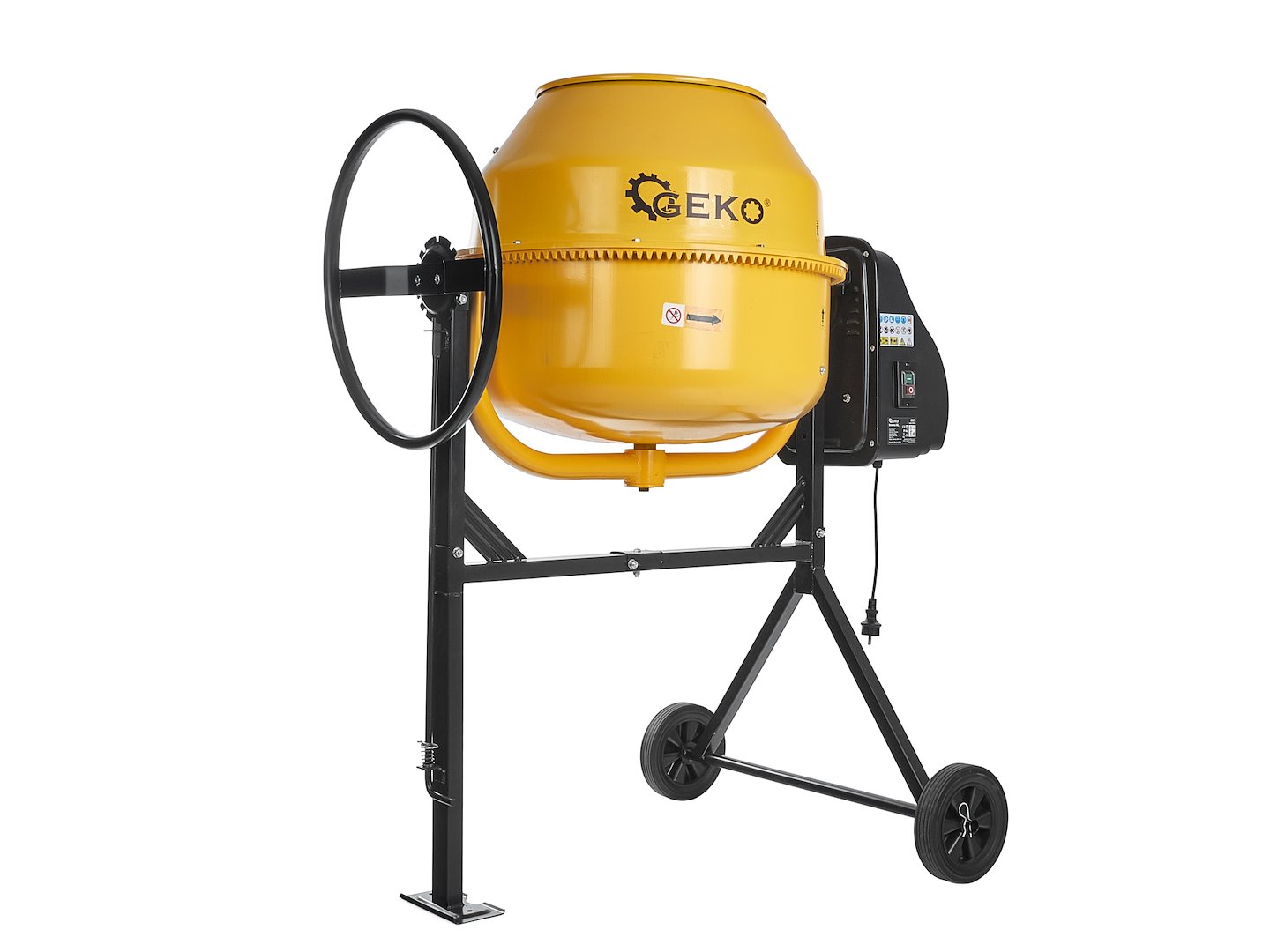 GEKO G80213 Stavebná miešačka na betón 230V 120L 550W