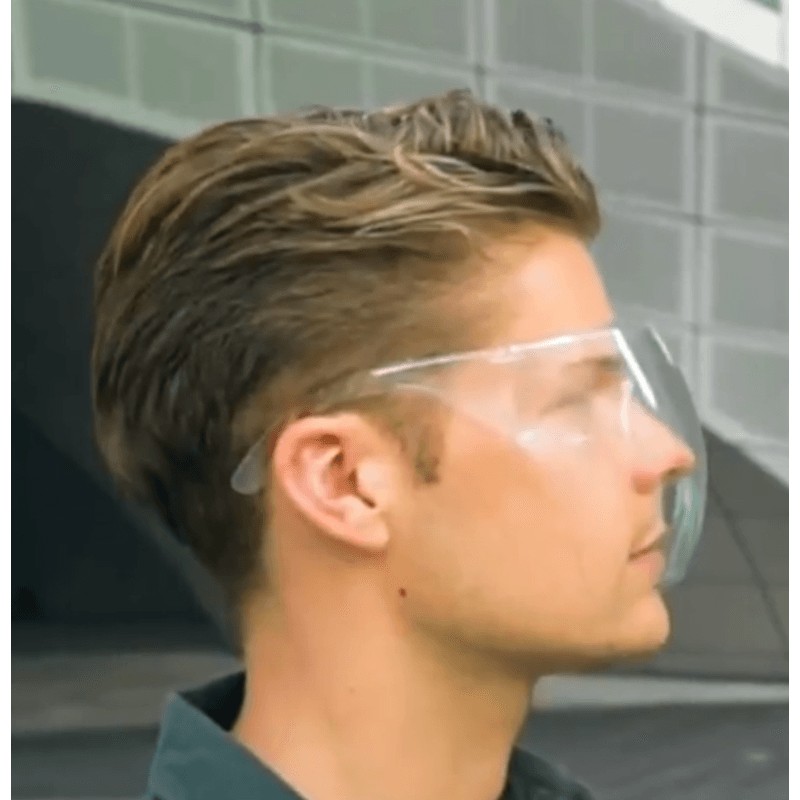 IRMA OTP6 Ochranná maska ​​polykarbonátová proti zahmlievaniu na brúsenie