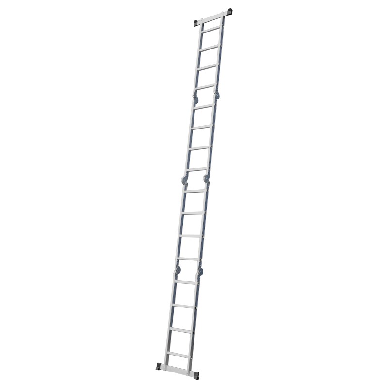 IRMA DR44 Hliníkový viacúčelový rebrík se stabilizátorom  4x4 4,7m