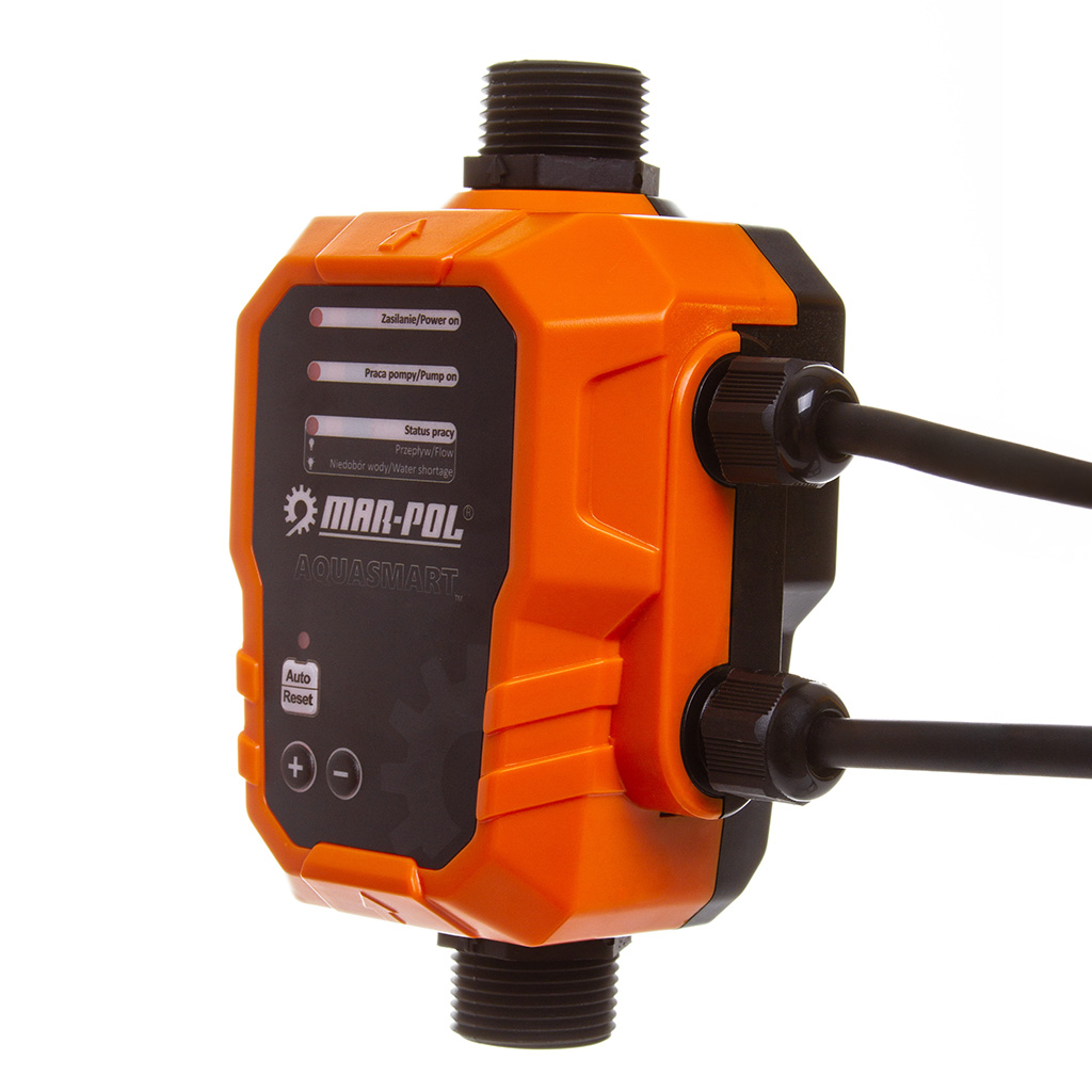 MAR-POL M79965 Hydrokontrola TLAKOVÝ SPÍNAČ RIADIACA JEDNOTKA ČERPADLA /AQUASMART