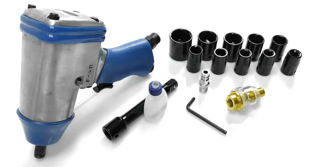 Marpol M80500 Pneumatický uťahovák, kľúč 1/2" 310Nm + 10 nástavcov