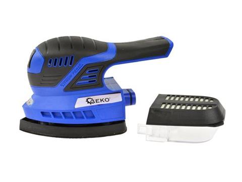 GEKO G80619 Aku oscilačná brúska 140x140x100mm akumulátorová 18V Li-ion