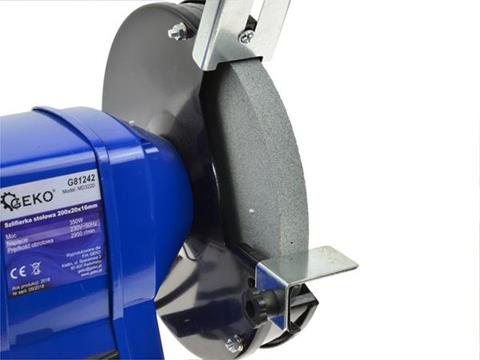 GEKO G81242 350W Elektrická stolová brúska dvojkotúčová 200x20x16mm