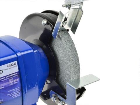 GEKO G81243 Elektrická stolová brúska dvojkotúčová 250W 150mm 200mm