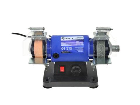 GEKO G81240 200W Elektrická stolová brúska dvojkotúčová 75x20x10mm