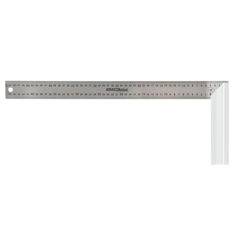 Kraft&Dele KD10371 Merací uholník 50 cm univerzálne meradlo