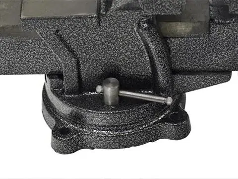 Geko G01030 Otočný zverák 100mm dielenský rotačný