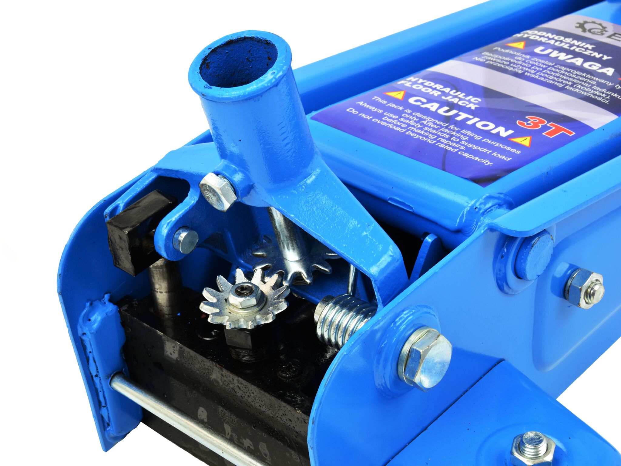 Geko G01062 Hydraulický pákový zdvihák 3T pod auto zdvíhadlo hever ťažký