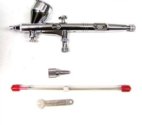 MAGMA TG-180 Airbrush striekacia pištoľ sada na maľovanie nanášanie farby 0,2 0,3 mm