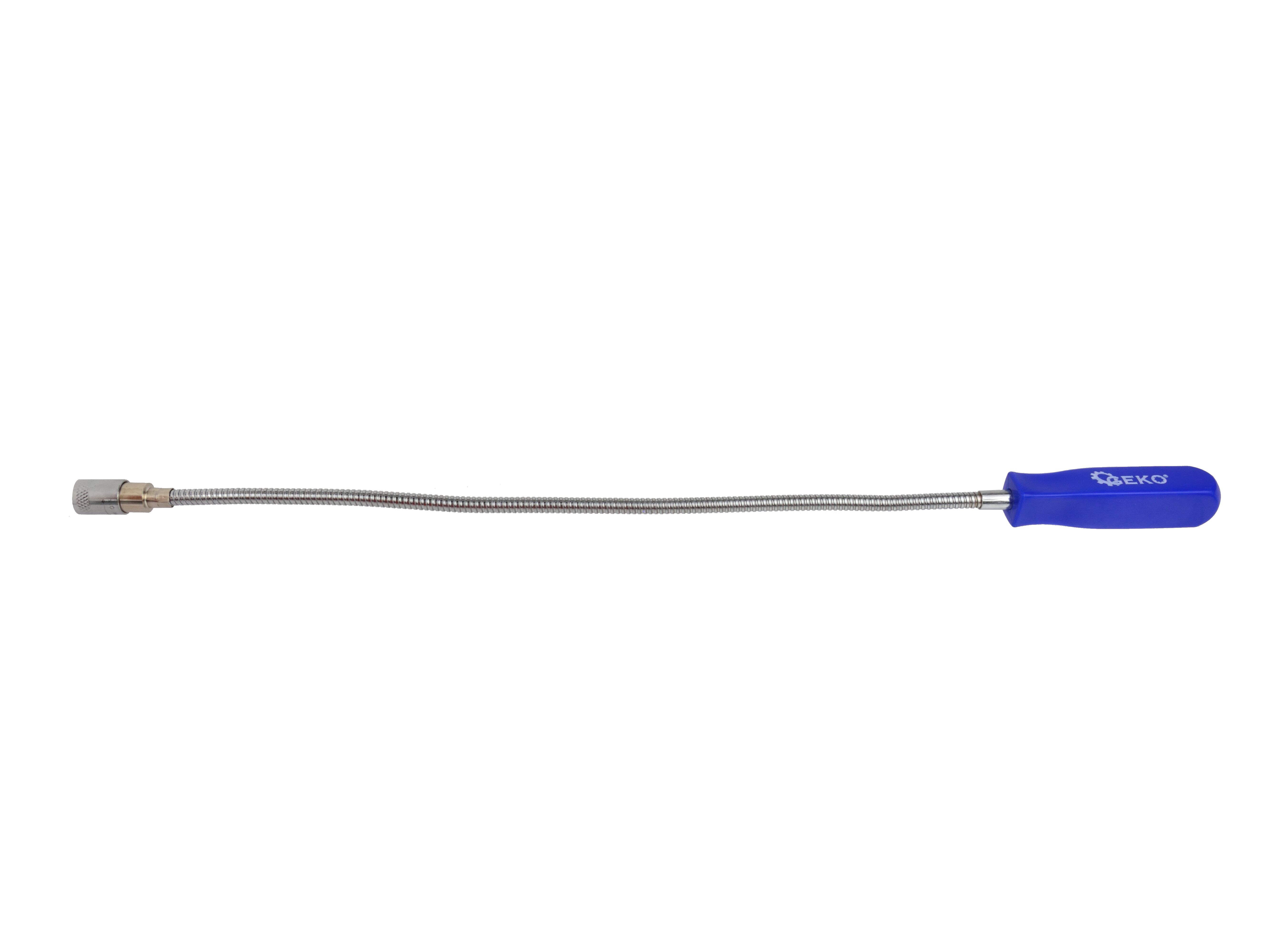 GEKO G03212 Chytač skrutiek magnetická ruka elastická 570mm LED lapač uchopovačka