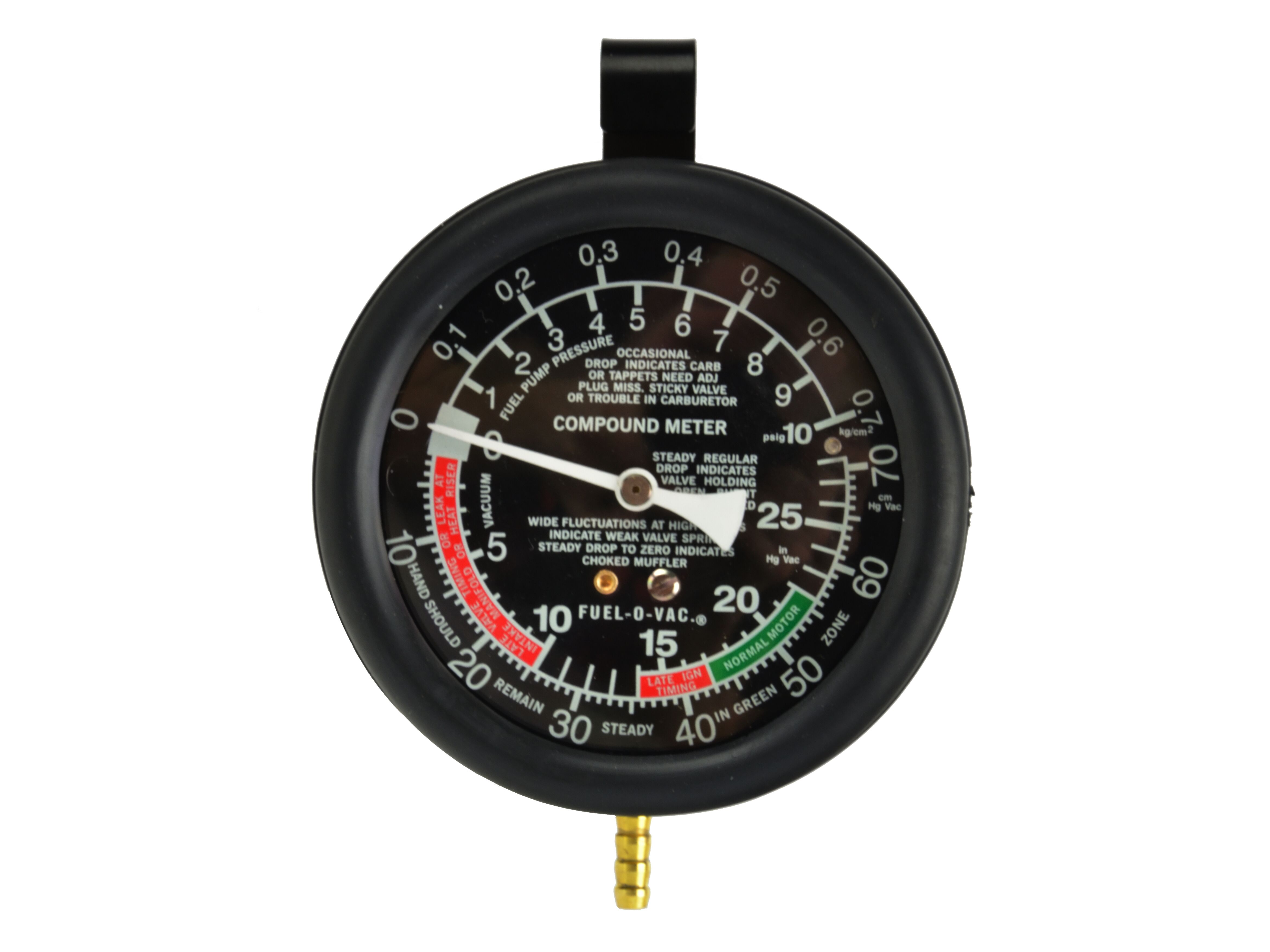 GEKO G02508 Tester merač tlaku oleja prístroj na meranie tlaku 1-0,7 bar