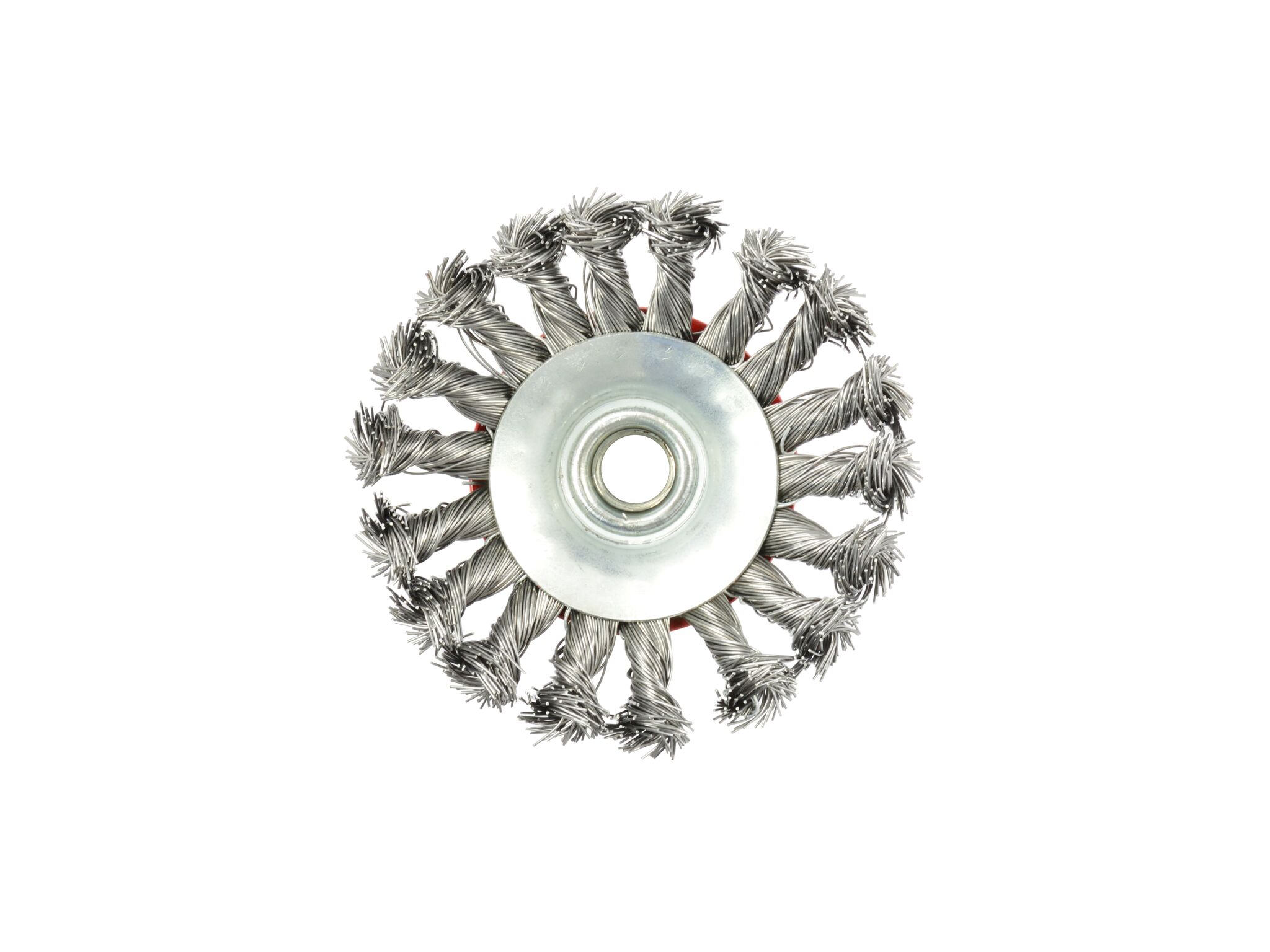 GEKO G00605 Drôtená kefa na brúsku, dráťák 100mm M14