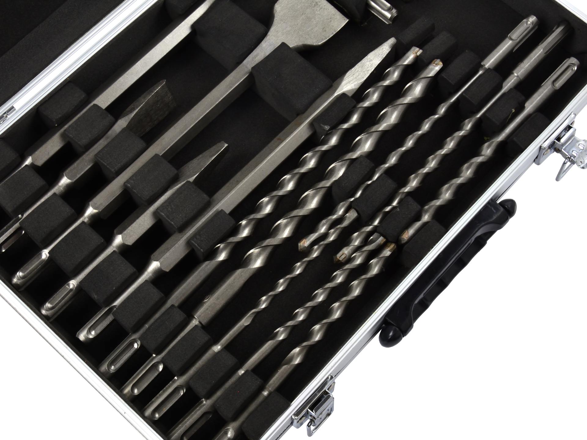 GEKO G40036 Vrtáky a dláta 17 dielna sada SDS PLUS