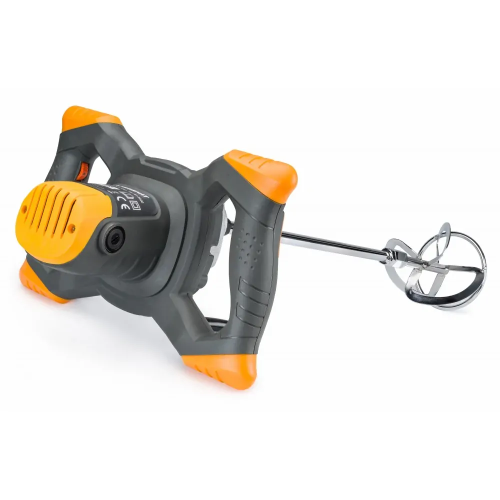 POWERMAT PM-MI-2600M ELEKTRICKÉ MIEŠADLO stavebných zmesí 2600W 2 miešacie metly