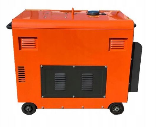 KRAFT&DELE KD121 7000W Elektrocentrála Generátor prúdu AVR 12V / 230V / 380V Diesel + ATS