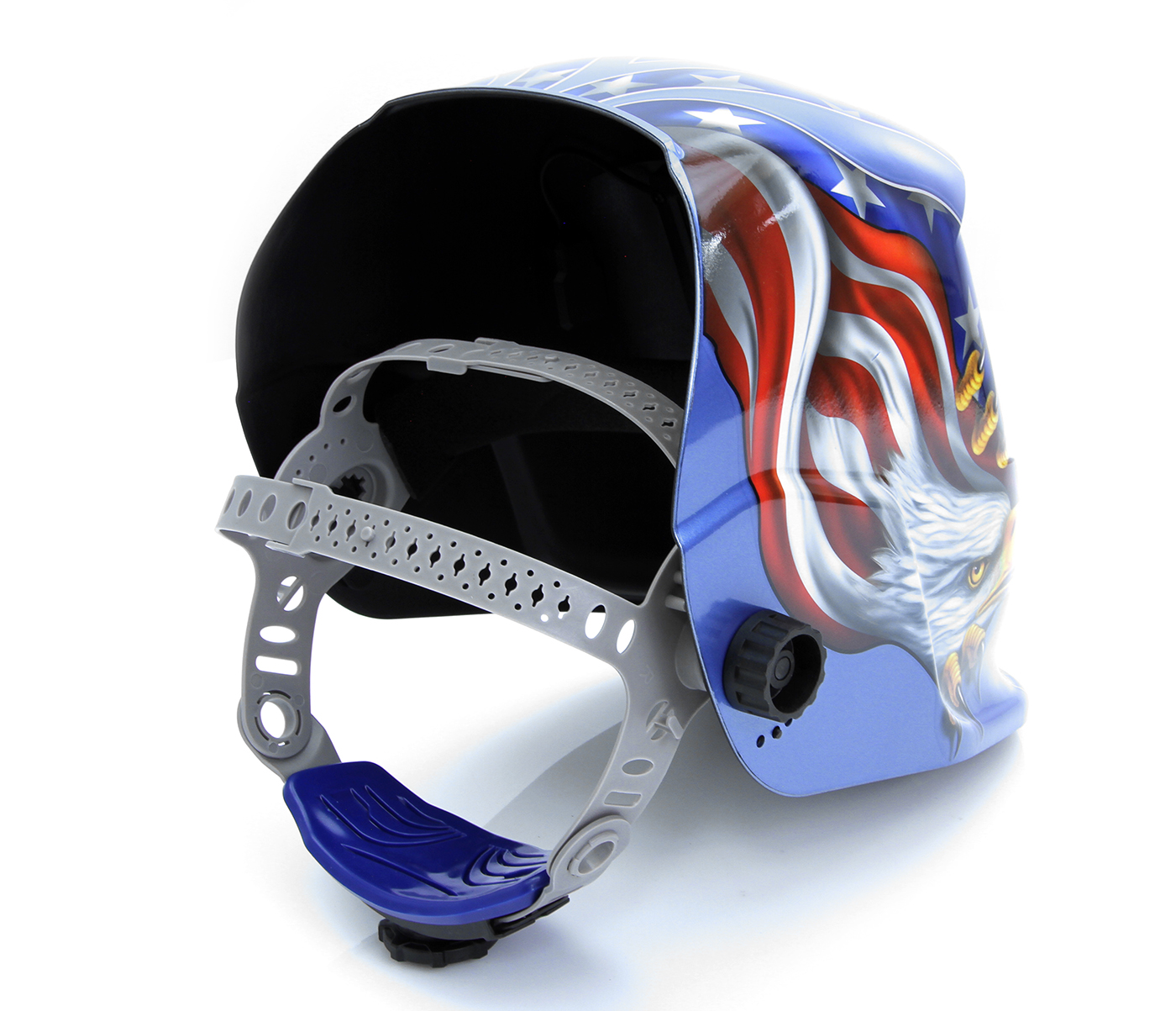 Kukla AUTOMATICKÁ ZVÁRAČSKÁ SAMOSTMIEVACIA MASKA s orlom