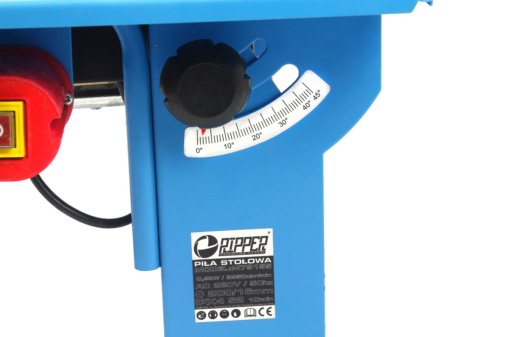 Marpol M79155 Stolná kotúčová píla, cirkulárka 900W 200mm na drevo RIPPER
