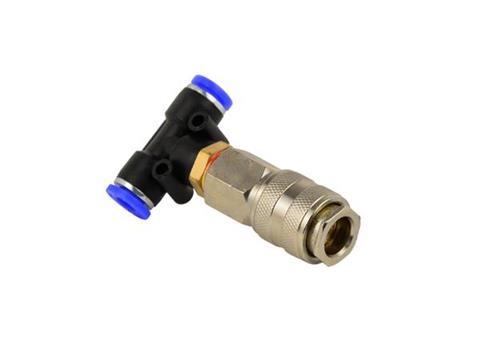 GEKO G01165 Vzduchová ofukovacia pištoľ fúkacia + 5m hadica, T-prípojka 6mm
