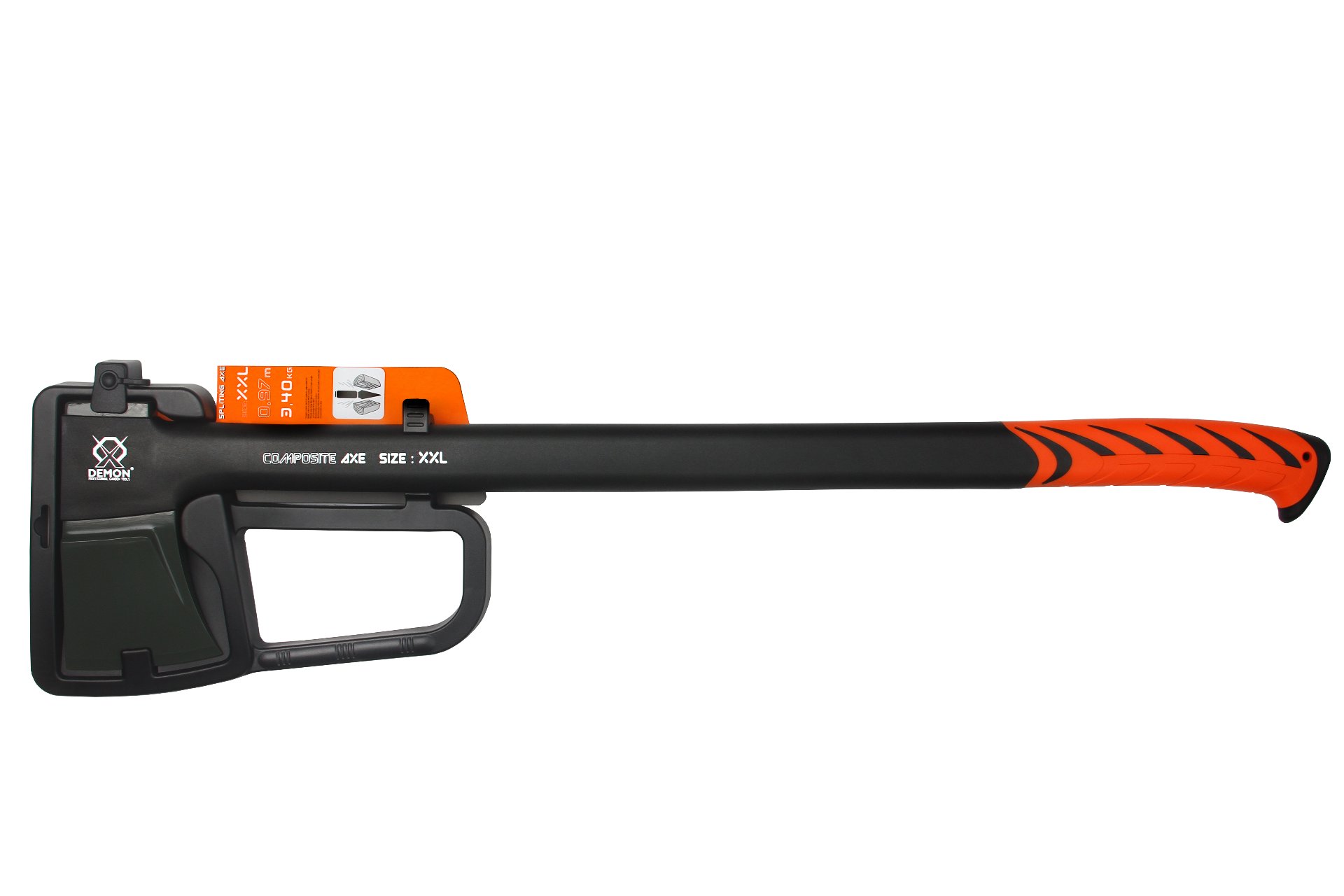 Mar-Pol M82821 Štiepacia sekera na drevo DEMON 3,4 kg / 0,97m XXL