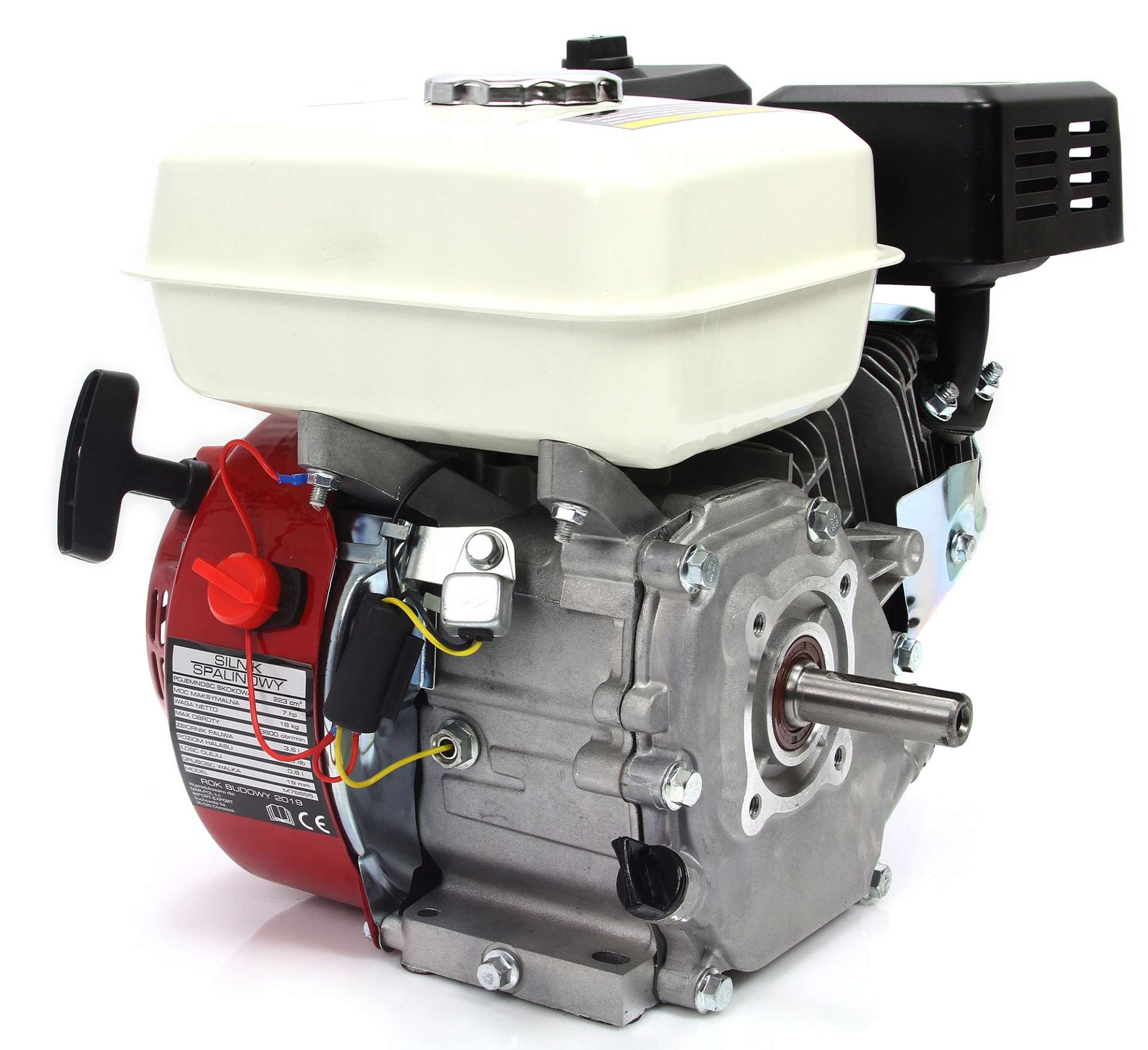 Mar-pol M79893 Benzínový spaľovací motor 7HP 20mm 170F