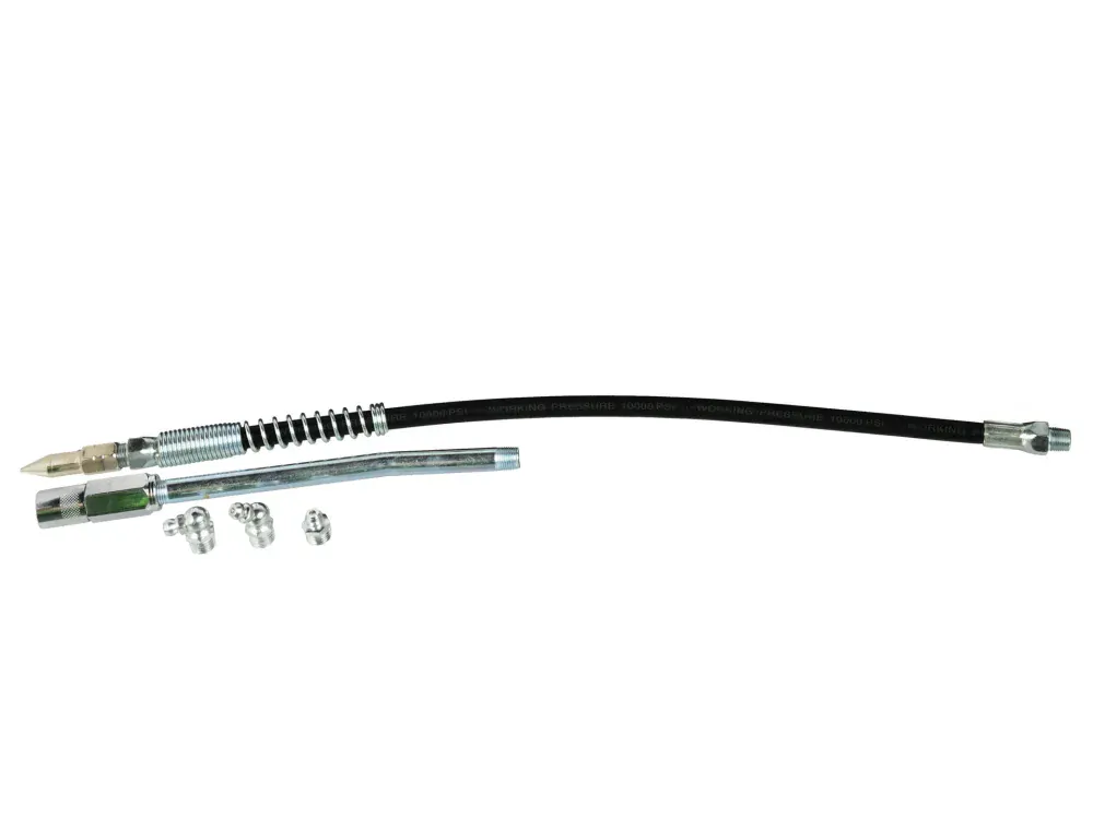 GEKO G02900 Ručná mazacia pištoľ lis maznica profesionálna 600cc mazacie hlavice + kufrík