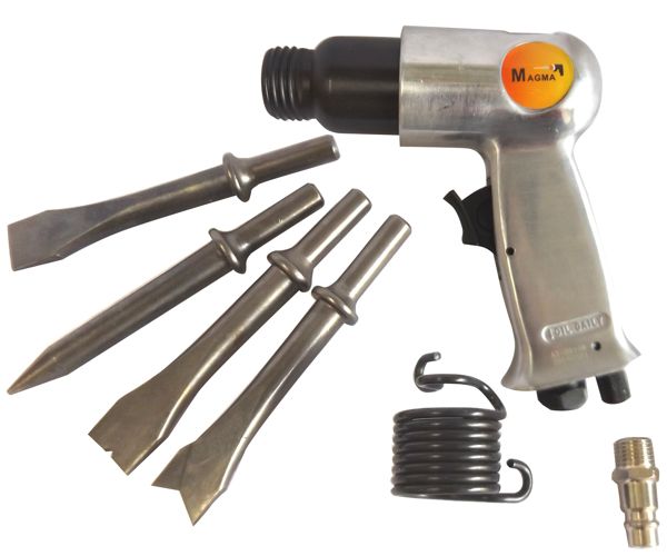 Magma AT2010R PNEUMATICKÉ KLADIVO vzduchové tlakové 150mm + 4 dláta AT2010R