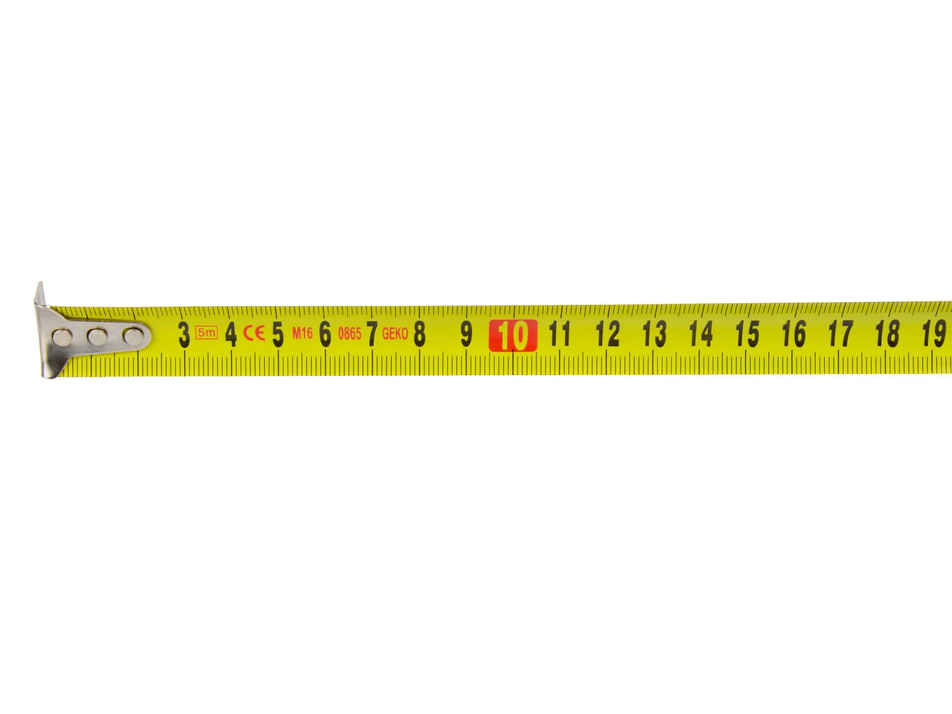 Geko G01410 ZVINOVACÍ METER 10m x 25mm x 0,115mm