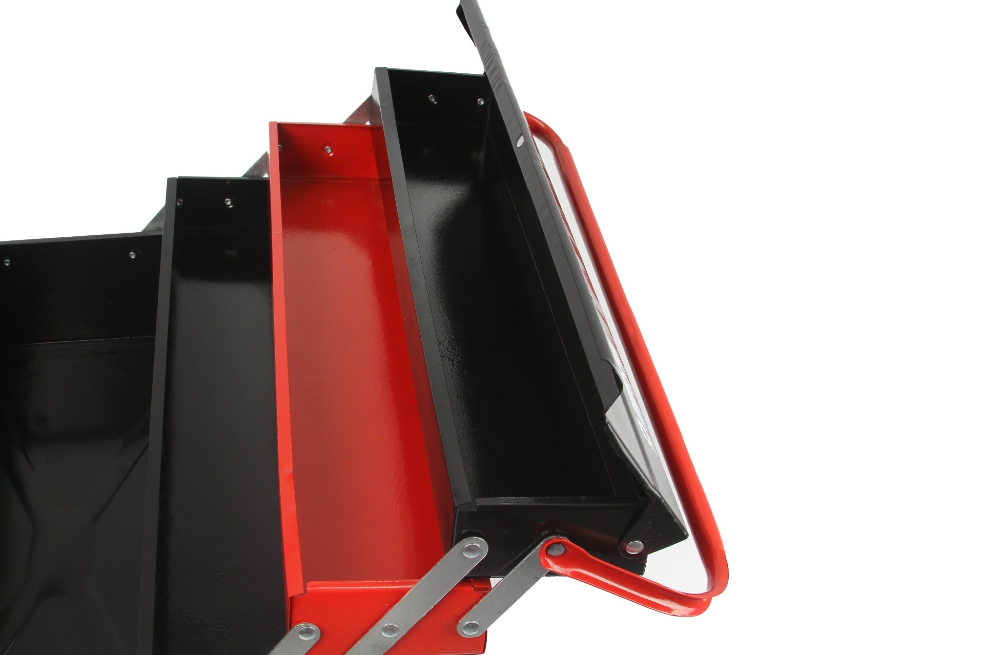 MARPOL M66620 Kovový kufrík skrinka na náradie 7 priehradiek