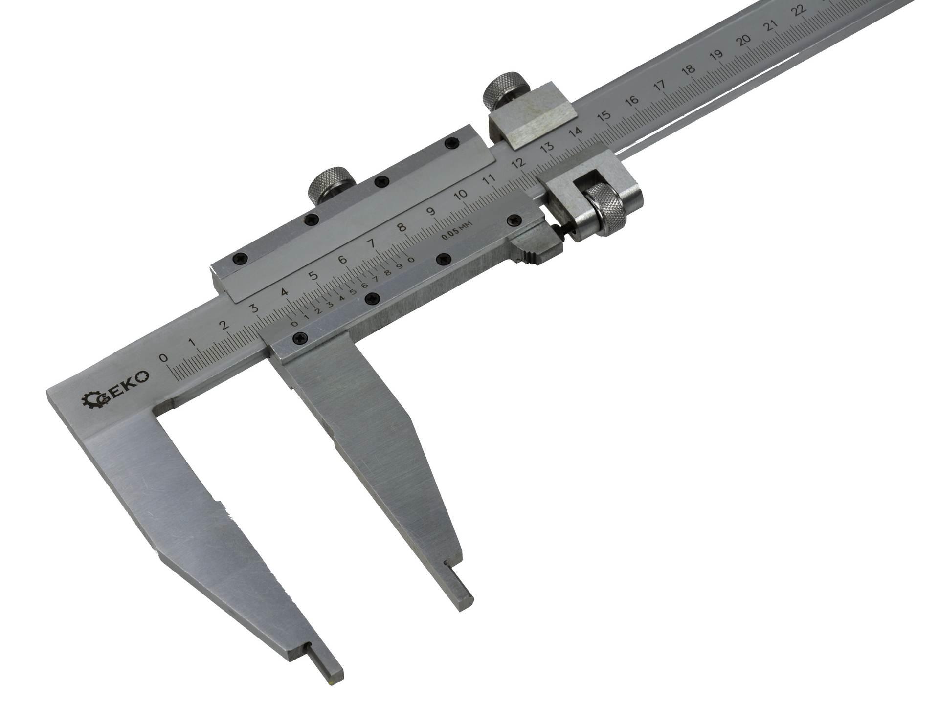 GEKO G01496 Posuvné MERADLO ŠUPLERA manuálná 0,05 mm, 600 mm