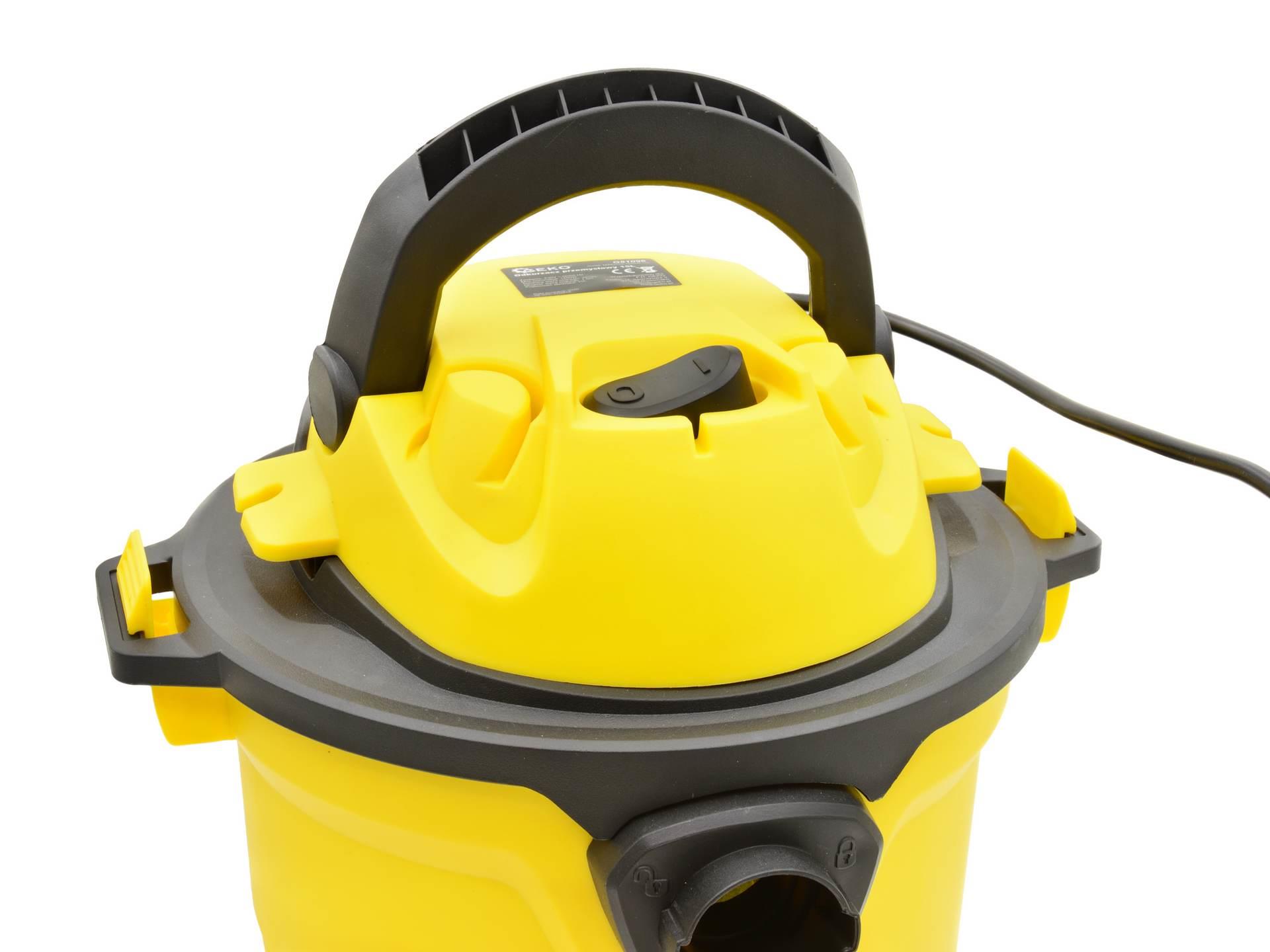 GEKO G81096 Elektrický priemyselný vysávač suché mokré vysávanie 15L 1250W