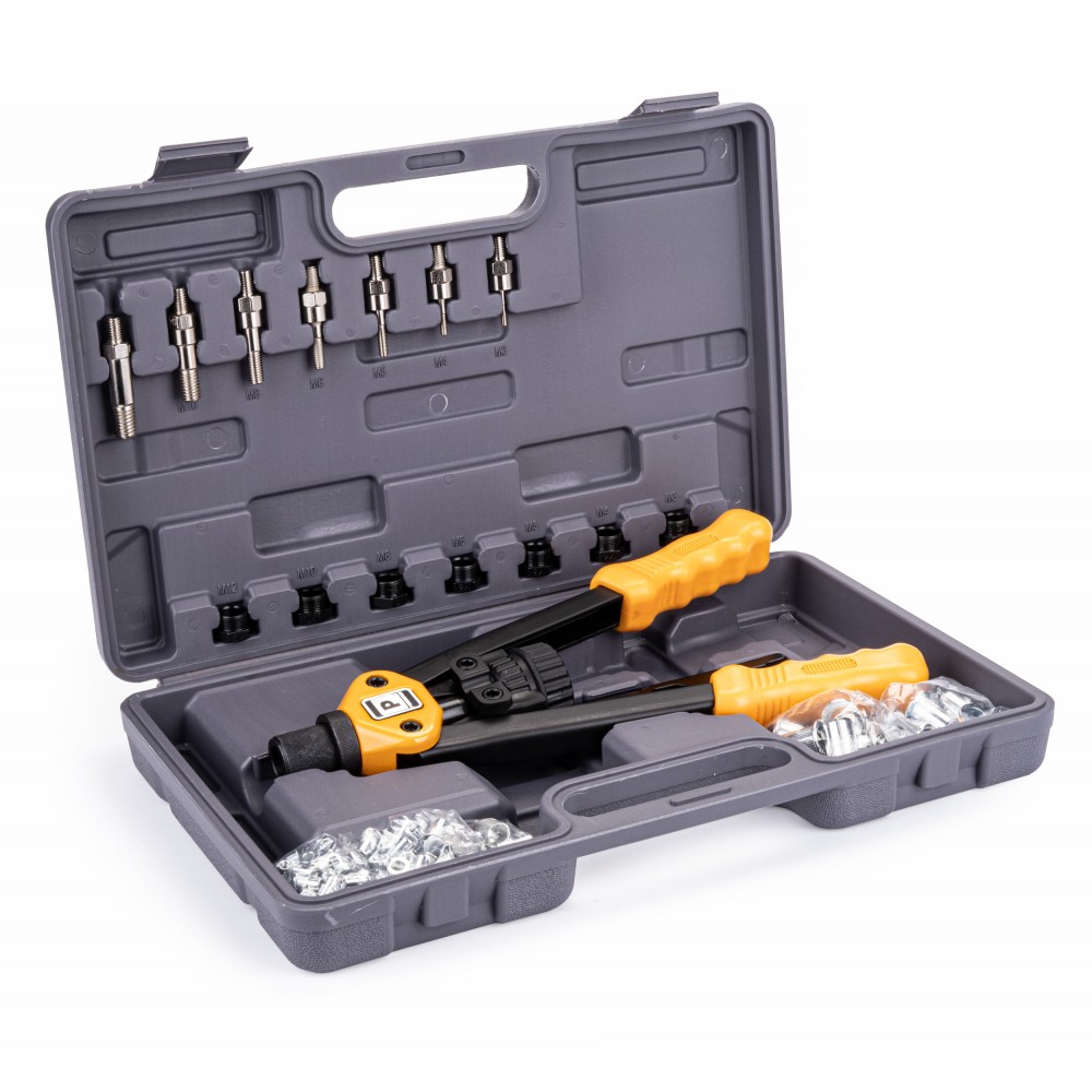 POWERMAT PM-NIR-110SU Ručné pákové nitovacie kliešte, nitovačka nity M3-M12