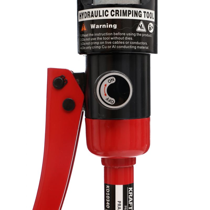 Kraft&Dele KD10340 Hydraulický ručný dielenský lis lisovacie krimpovacie kliešte 16-300mm