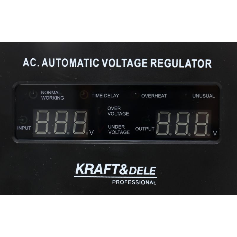 Kraft&Dele KD1925 Stabilizátor napätia regulátor elektrickej energie 1000VA 230V AVR