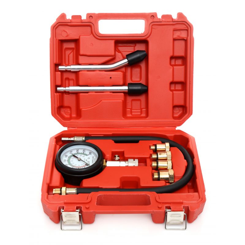 KRAFT&DELE KD10522 Tester merač kompresného tlaku sada meranie kompresie 8ks