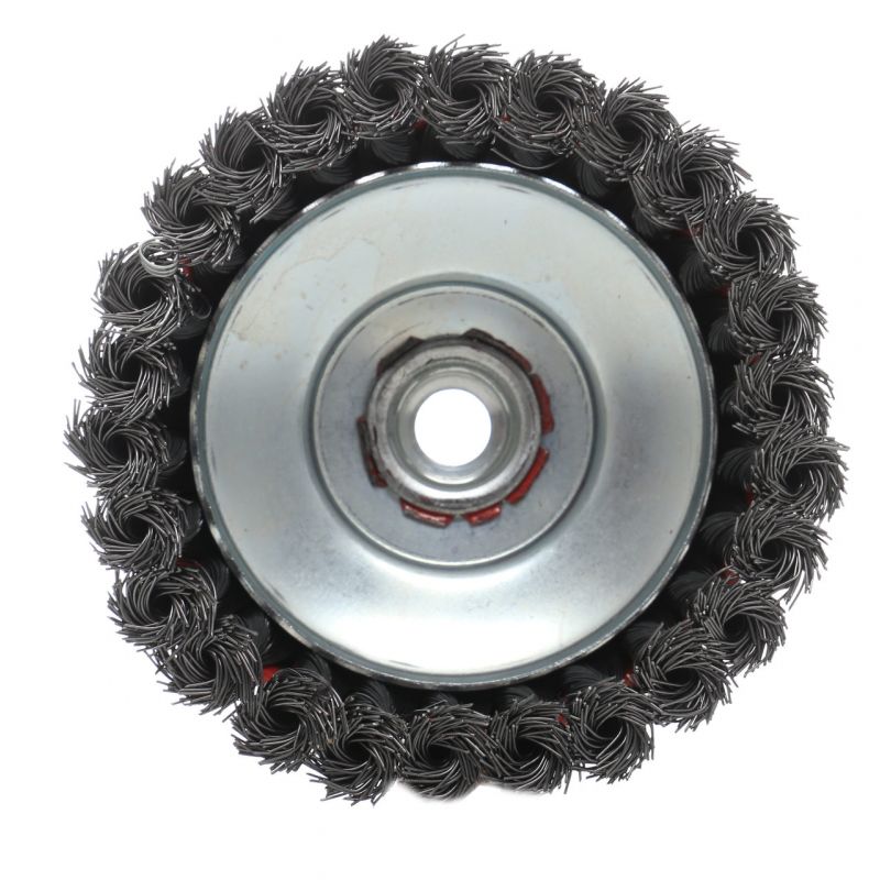 Kraft&Dele KD10972 Drôtená kefa na brúsku, draťák 4" 100mm M14