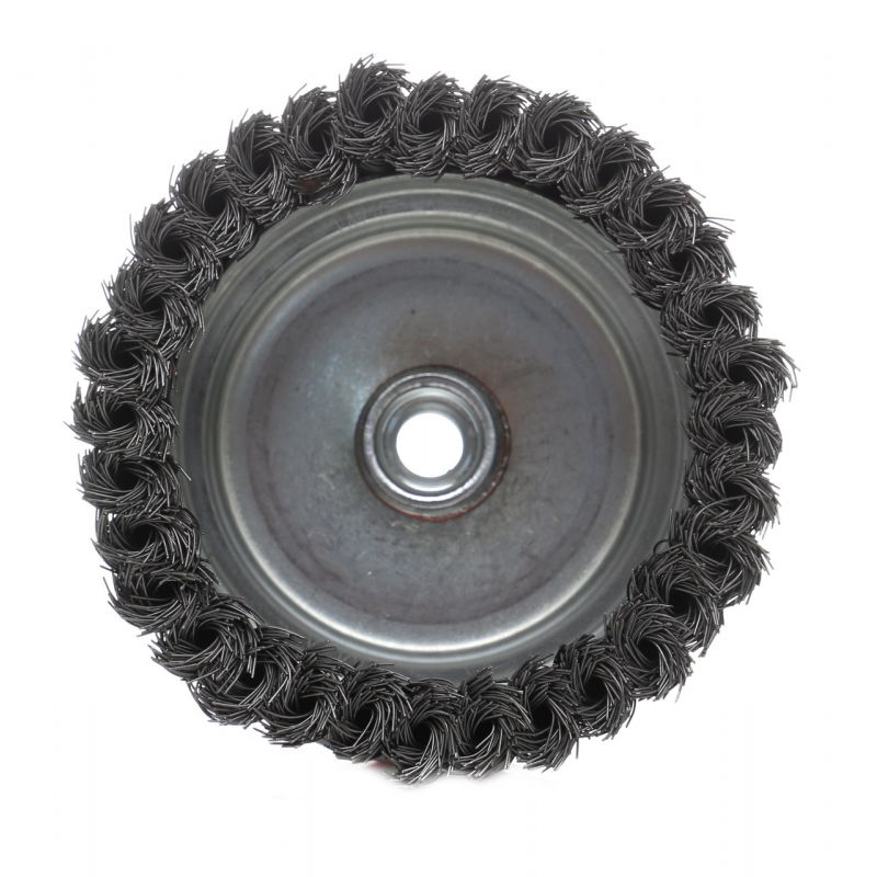 Kraft&Dele KD10978 Drôtená kefa na brúsku, draťák 4" 100mm M14