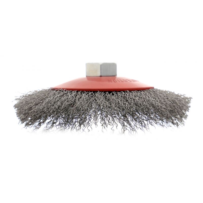 Kraft&Dele KD10981 Drôtená rotačná kefa, mosadz 5"125mm M14