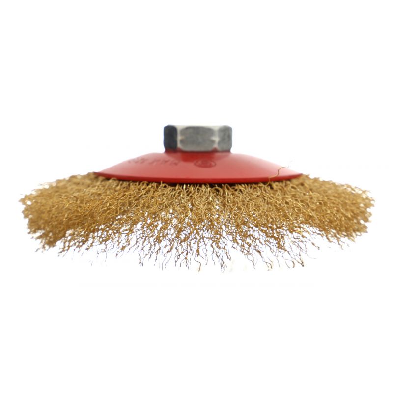 Kraft&Dele KD10984 Drôtená rotačná kefa, oceľ 5" 125mm M14