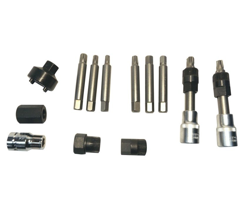 MAGMA 1079A Sada kľúčov pre alternátor, kľúče / nástavce 13ks