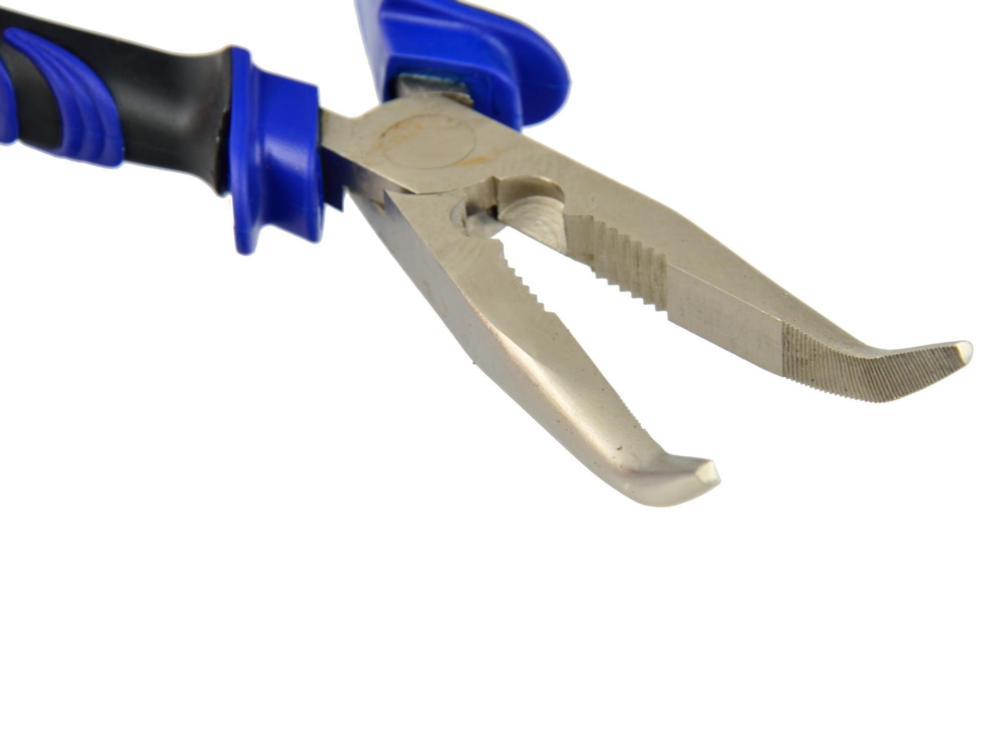 GEKO G00808 Kliešte predĺžené zahnuté 200mm PREMIUM