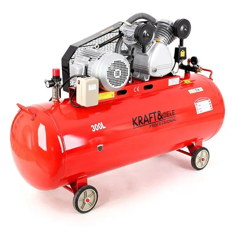 Kraft&Dele KD1410 Kompresor olejový 820l/m 2PIESTY 380V 300l 7,5HP